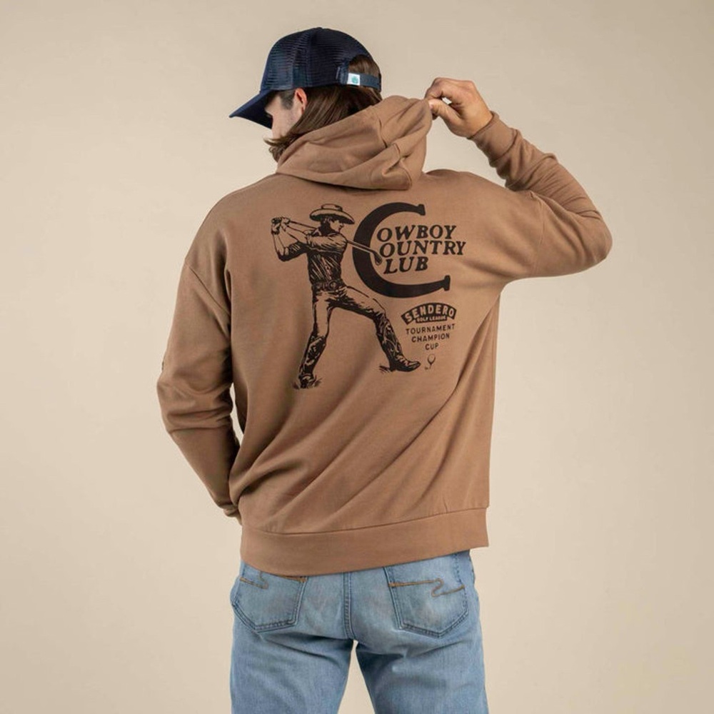 3. Sendero Pro C • NWT $70 USD Cowboy Country Club Hoodie - Picture 2 of 5